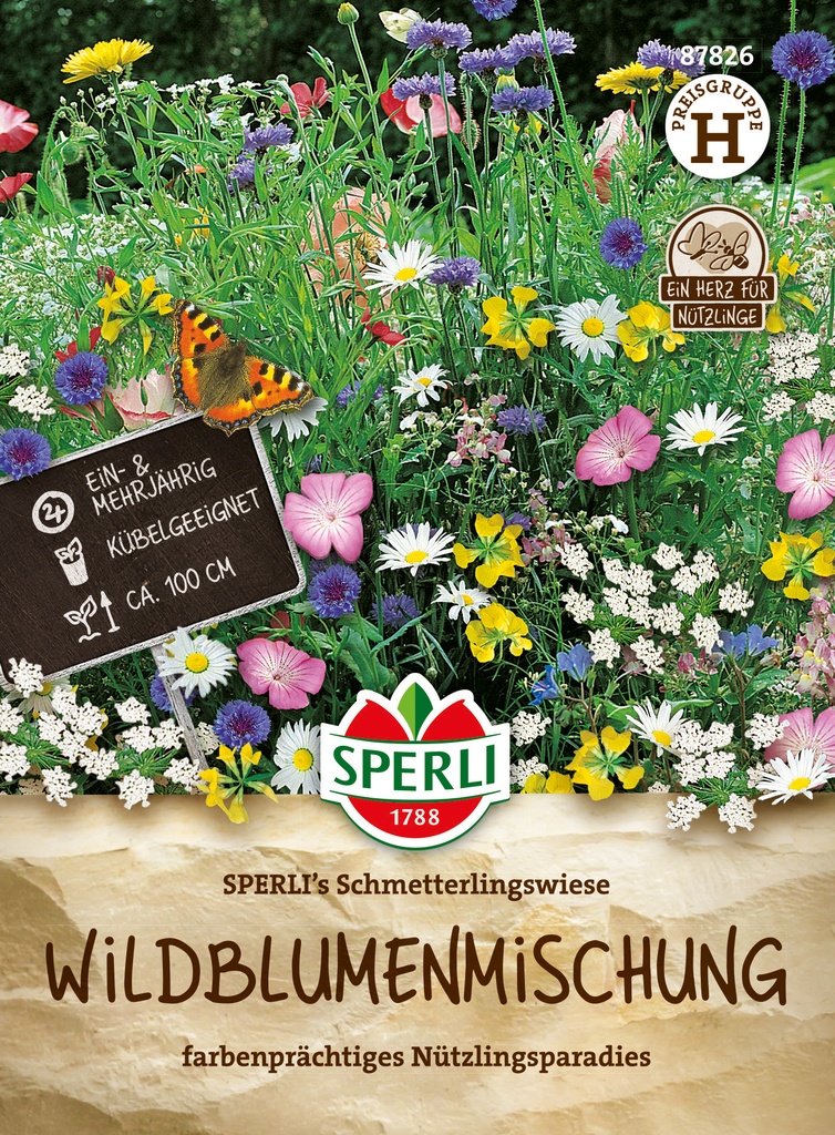 Wildblumenmischung SPERLI's Schmetterlingswiese