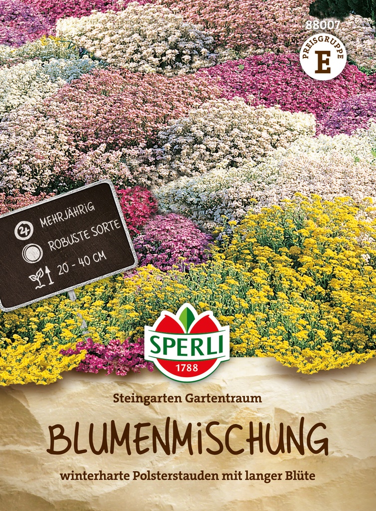 Blumenmischung Steingarten Gartentraum