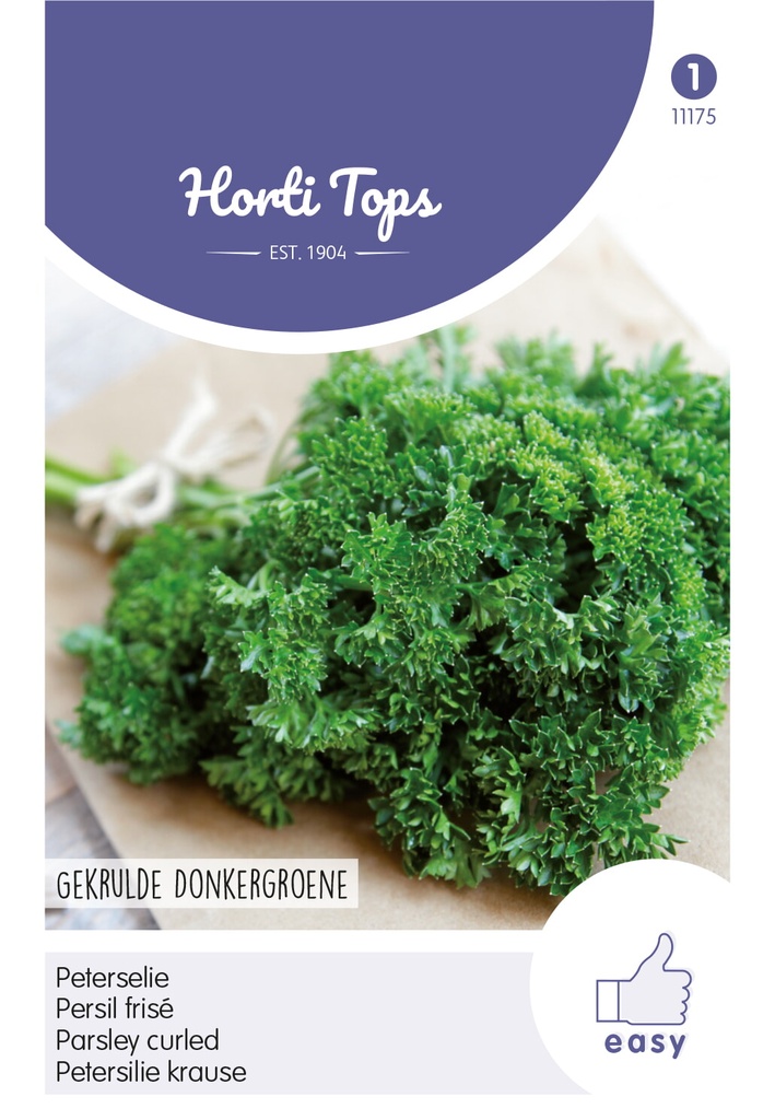 Horti Tops® Petersilie Frisé vert foncé (typ Mooskrause 2)