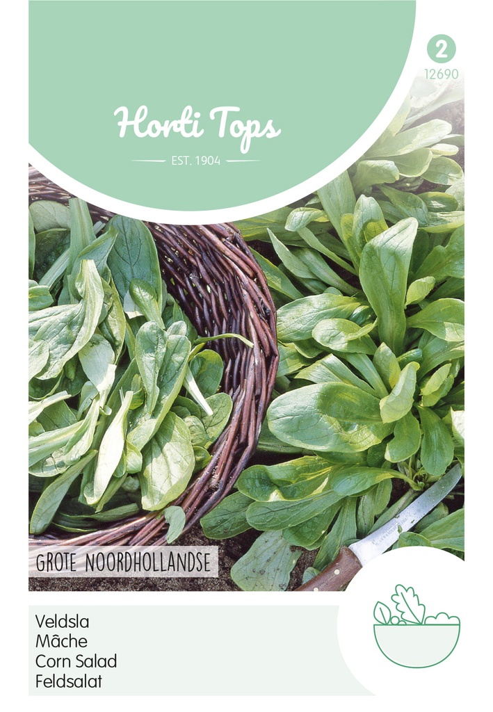 Horti Tops® Feldsalat Samen Holländischer breitblättriger