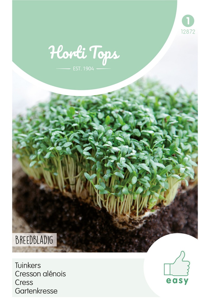 Horti Tops® Gartenkresse Grossblaettrige