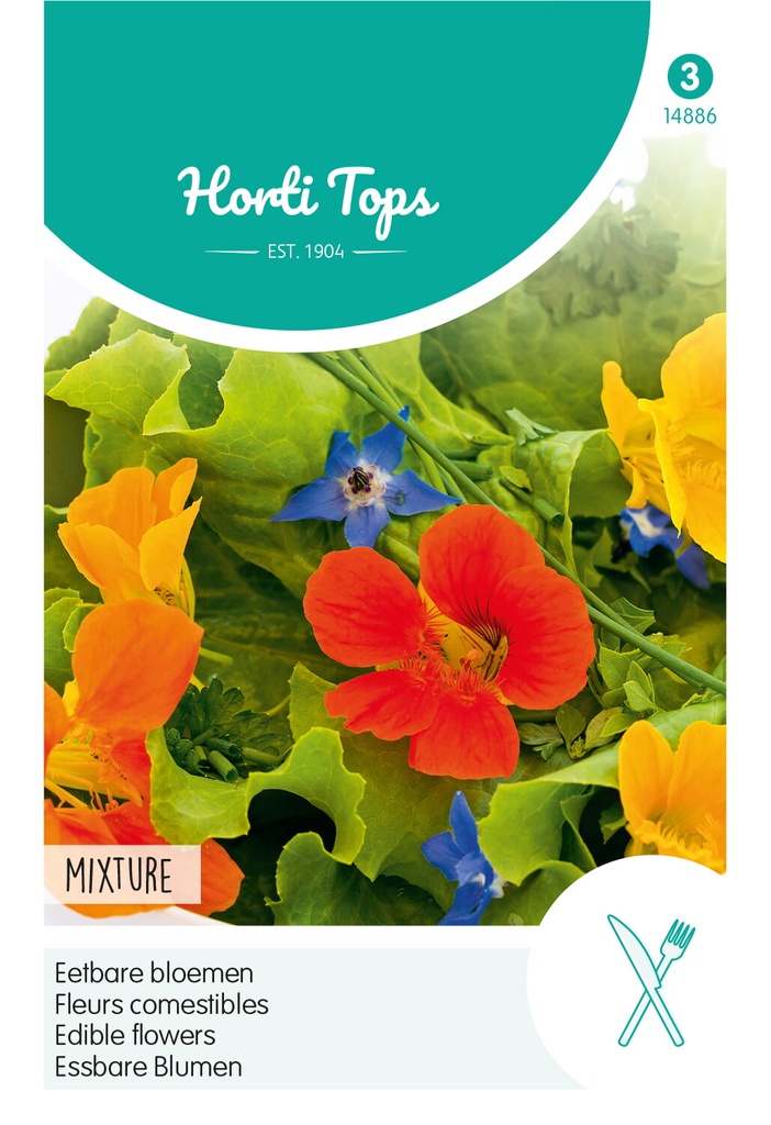 Horti Tops® Essbare Blumen mischung