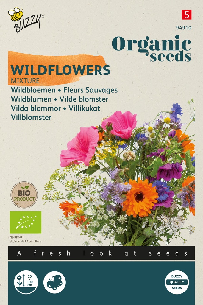 Buzzy® Organic Wildblumen Mischung(BIO)