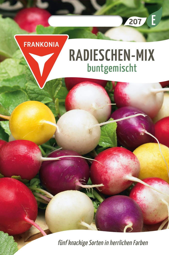 Radieschen-Mix buntgemischt