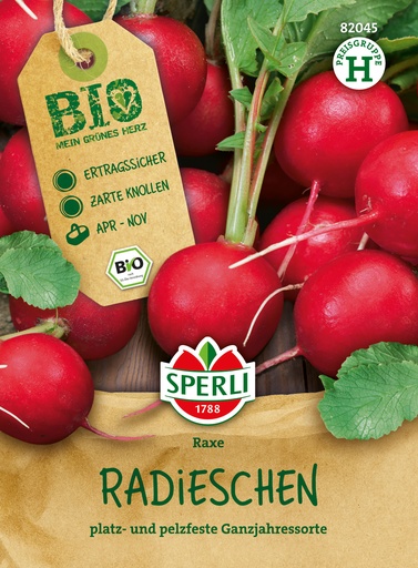 BIO Radieschen, rot