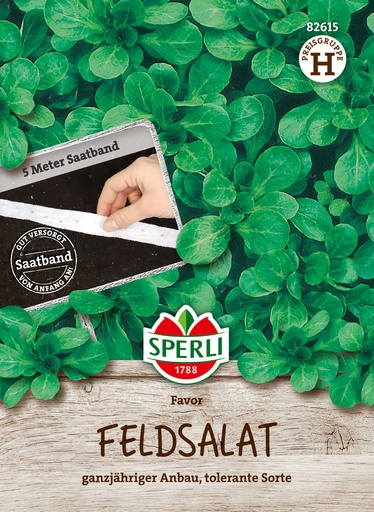 Feldsalat Favor, Saatband