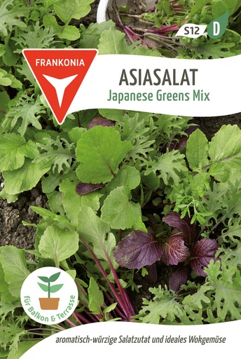 Asiasalat Japanese Greens Mix